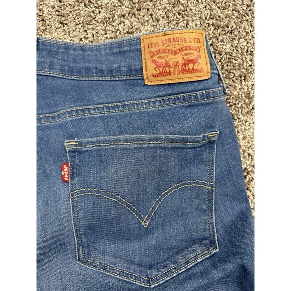 Levi’s Jeans Women’s 32 Blue 815 Curvy Bootcut Mid Rise Stretch Denim Y2K Vibe - Picture 15 of 15